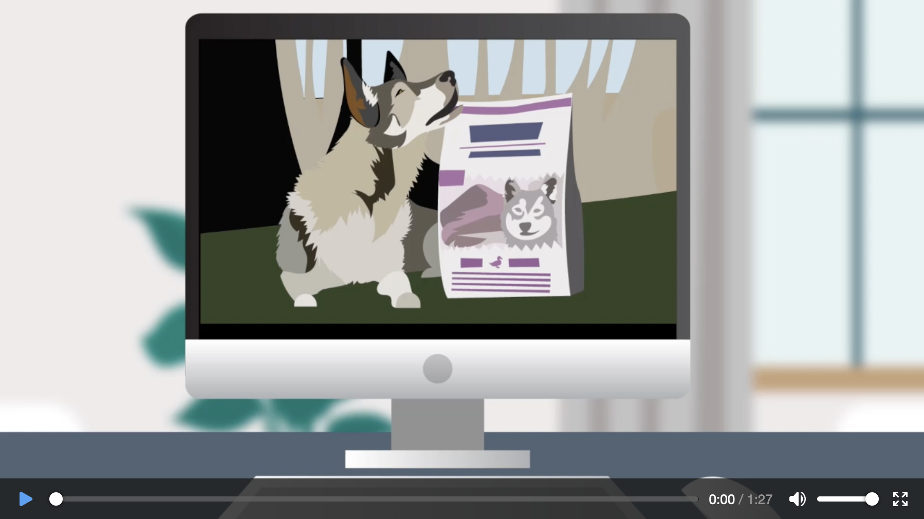 Hier startet das Erklärvideo von LAMINA und ihrem Angebot in der Werbe- und Tierfotografie.